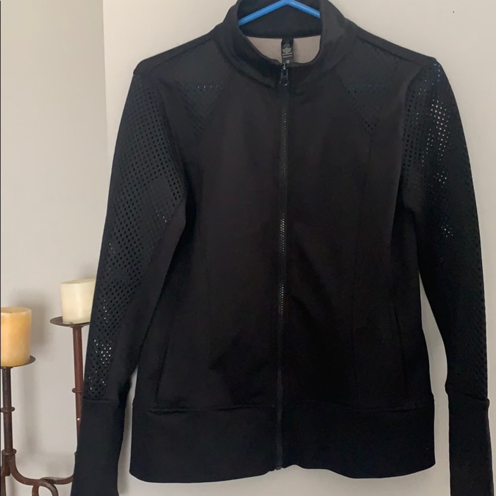 Black athletic jacket
